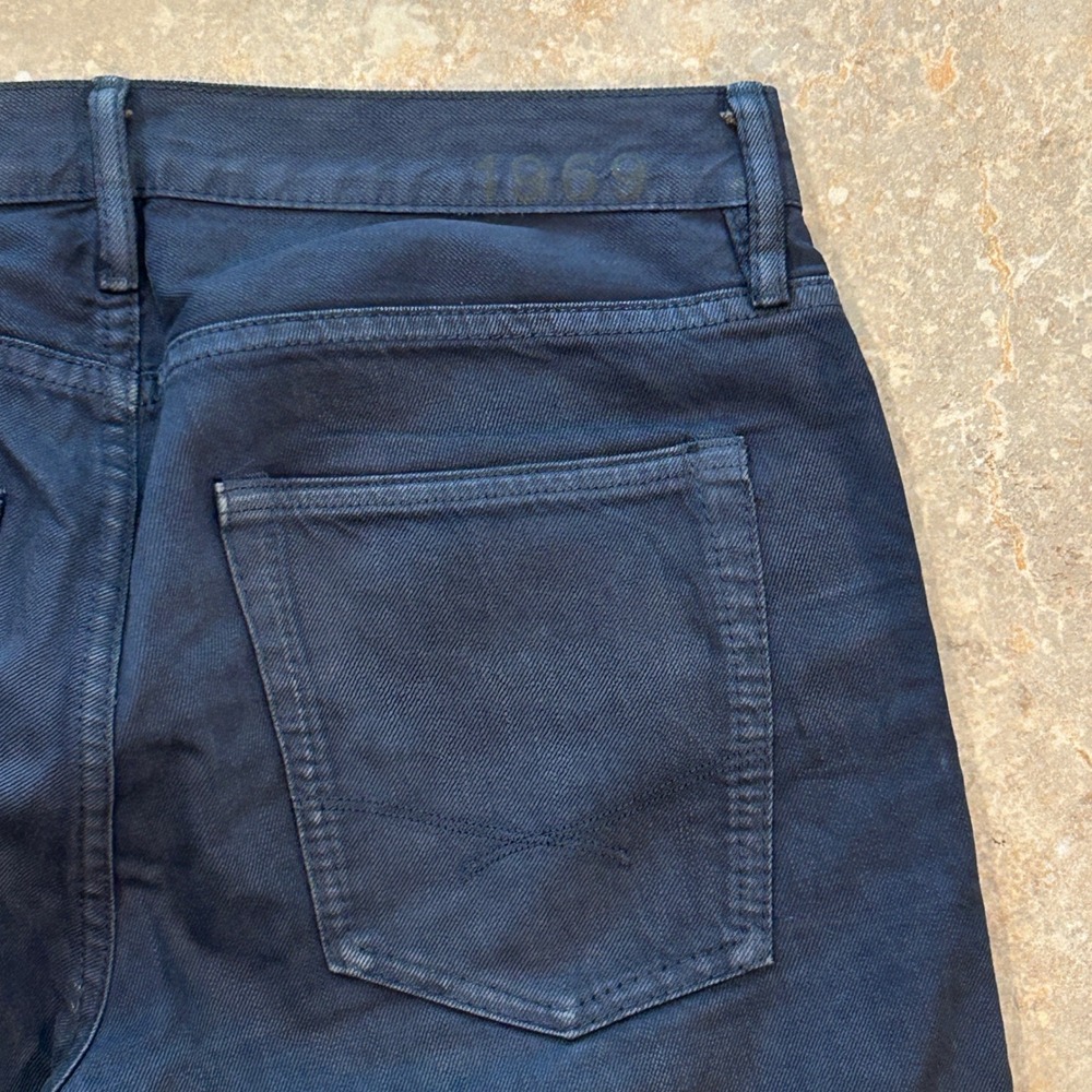 GAP 1969 Jeans Mens 31x30 Blue Denim Skinny Dark‎ Wash Casual Pants Stretch